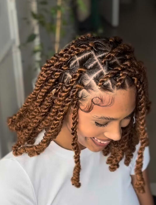 spring twist hair